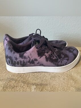 Nobull Canvas Trainer Purple Tie Dye W6.5